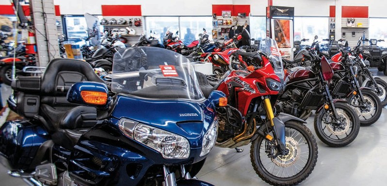 Honda motorcycles and ATVs ready for trade-in upgrades at Hamburg Honda Buffalo NY